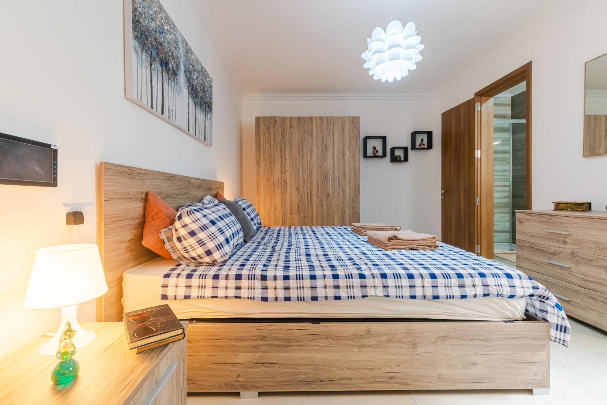 Spacious Brand New Apartment 3 Bdr 2Bth Bugibba San Pawl il-Baħar Zewnętrze zdjęcie