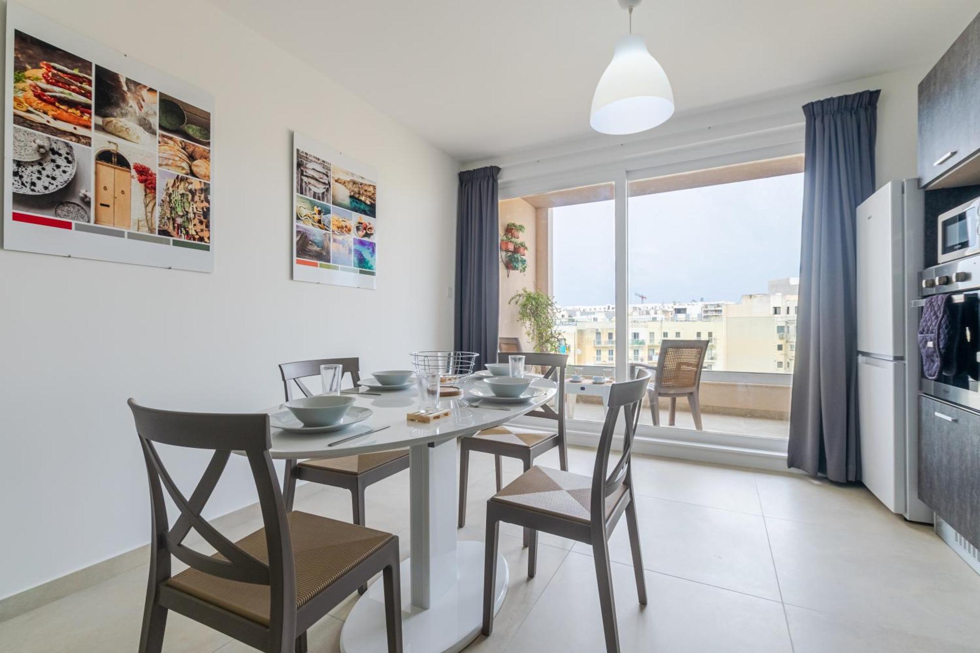 Spacious Brand New Apartment 3 Bdr 2Bth Bugibba San Pawl il-Baħar Zewnętrze zdjęcie