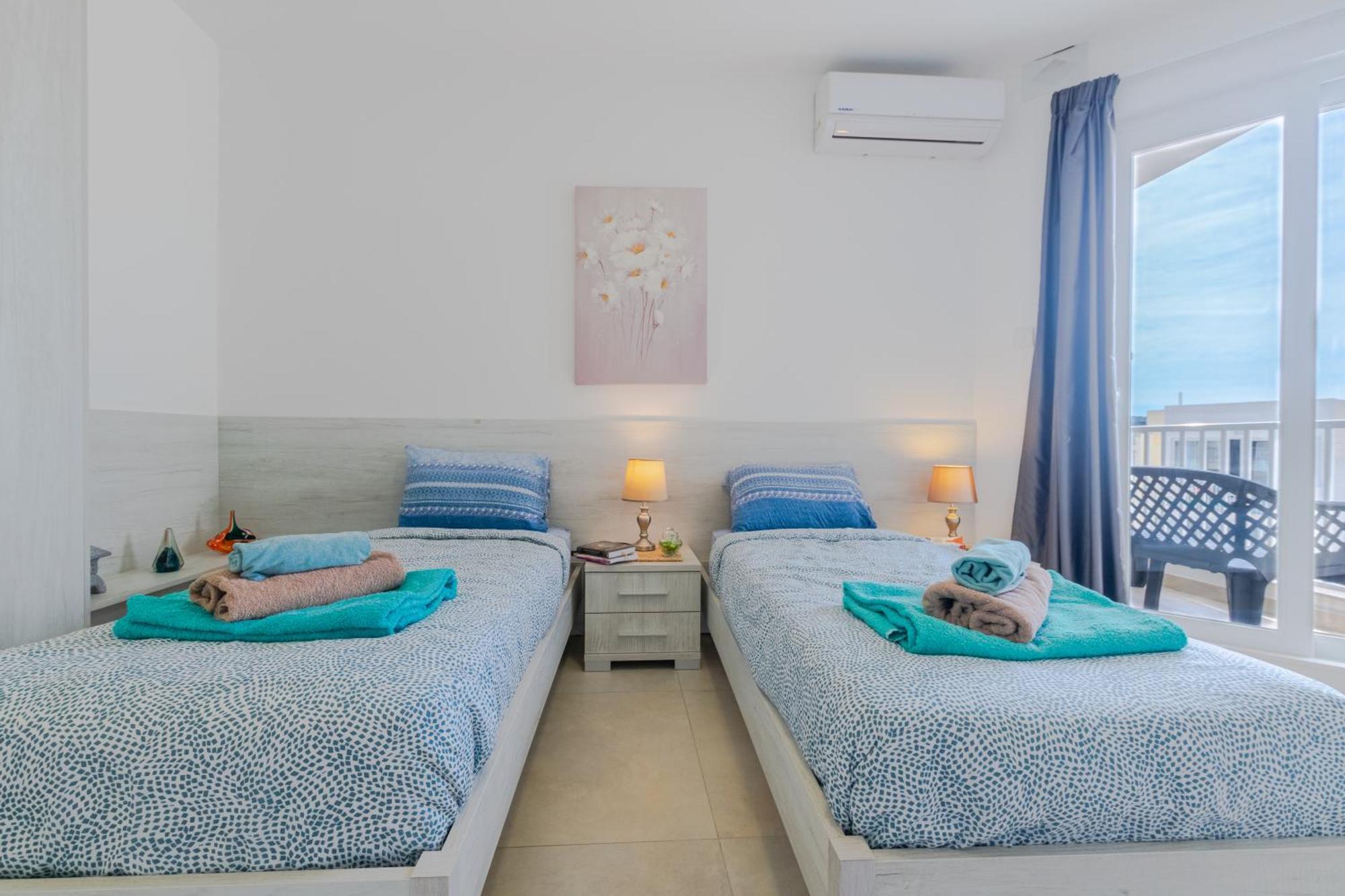 Spacious Brand New Apartment 3 Bdr 2Bth Bugibba San Pawl il-Baħar Zewnętrze zdjęcie