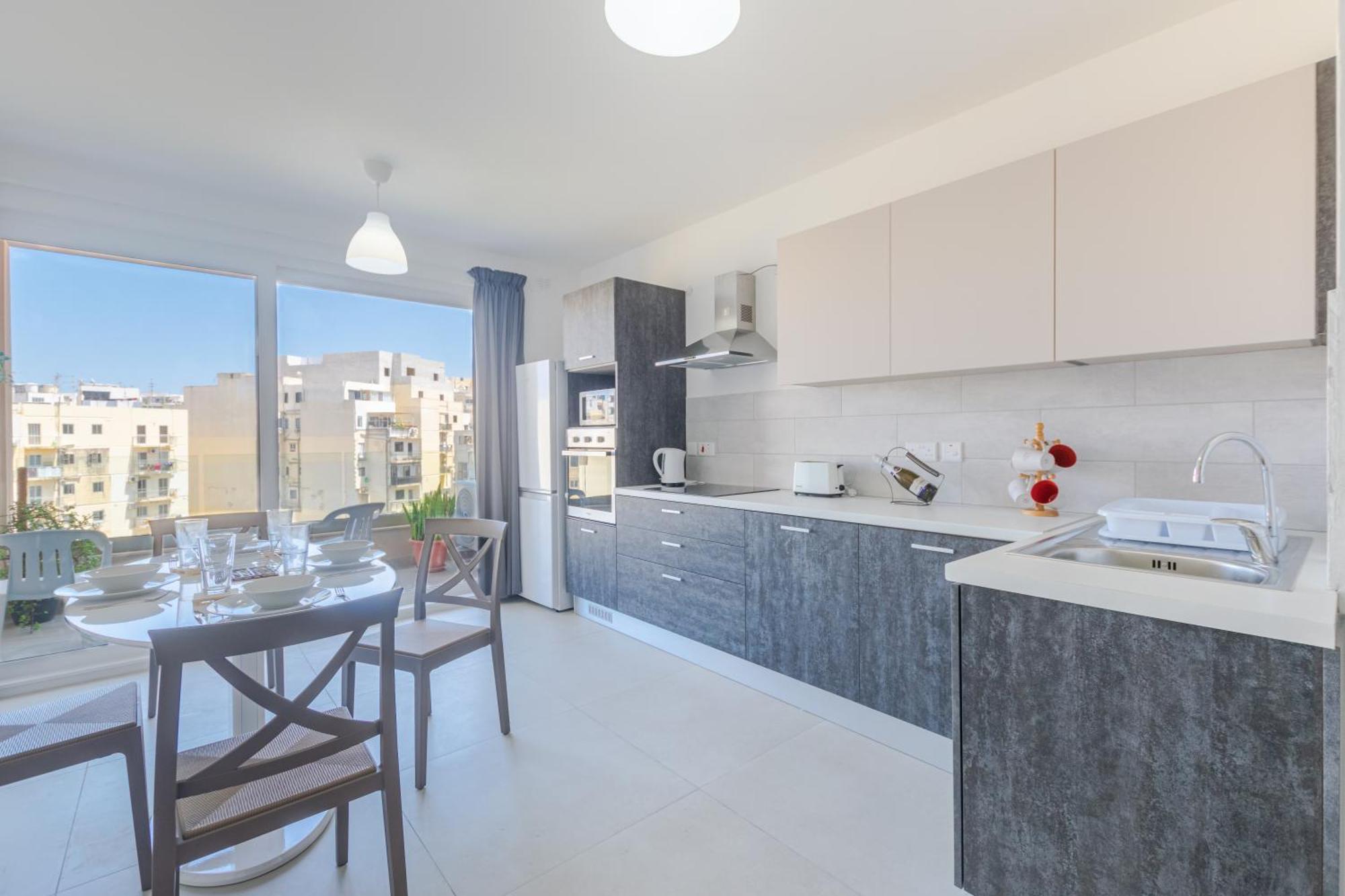 Spacious Brand New Apartment 3 Bdr 2Bth Bugibba San Pawl il-Baħar Zewnętrze zdjęcie